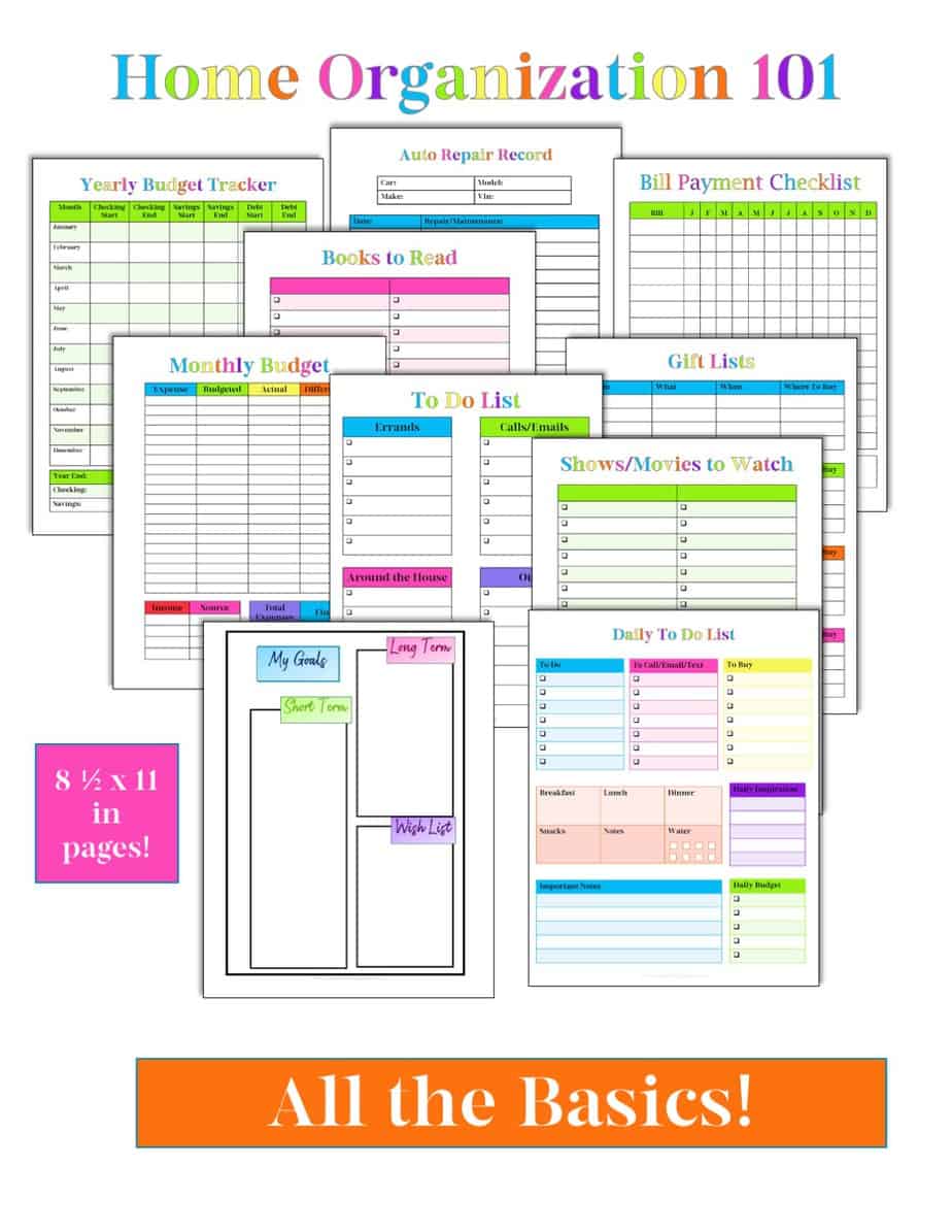 Printables Store - One Detailed Mama