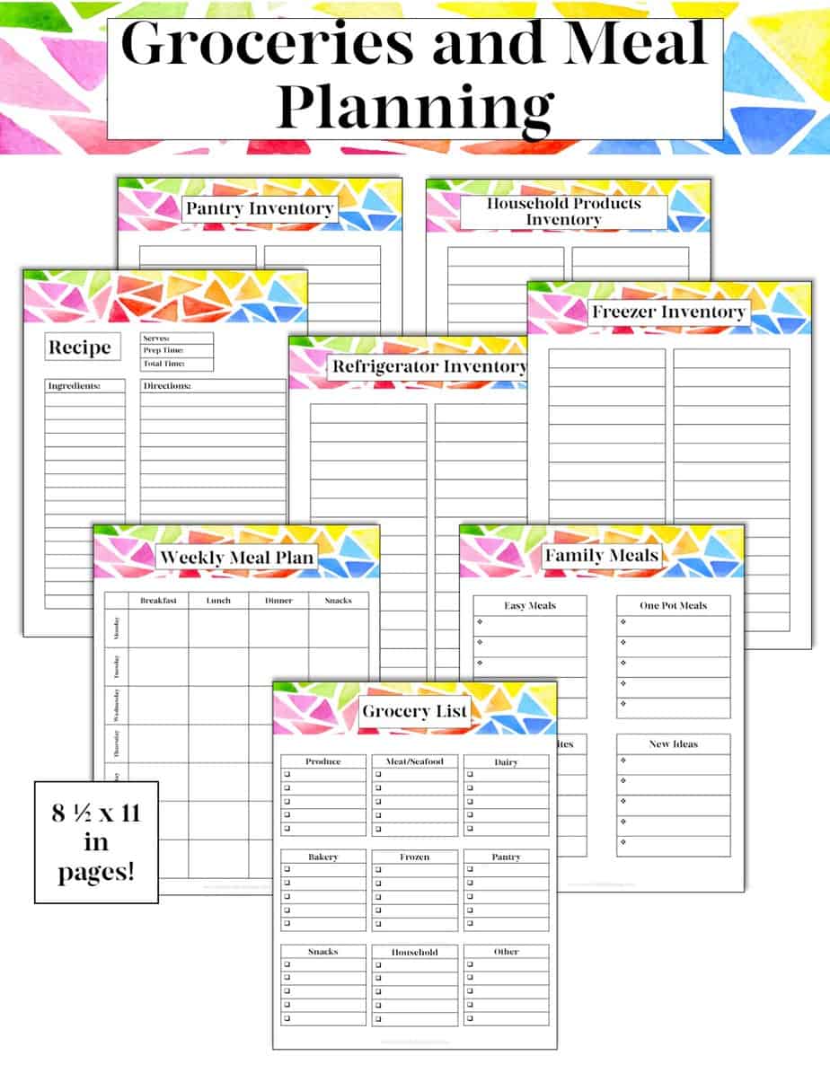 Printables Store - One Detailed Mama